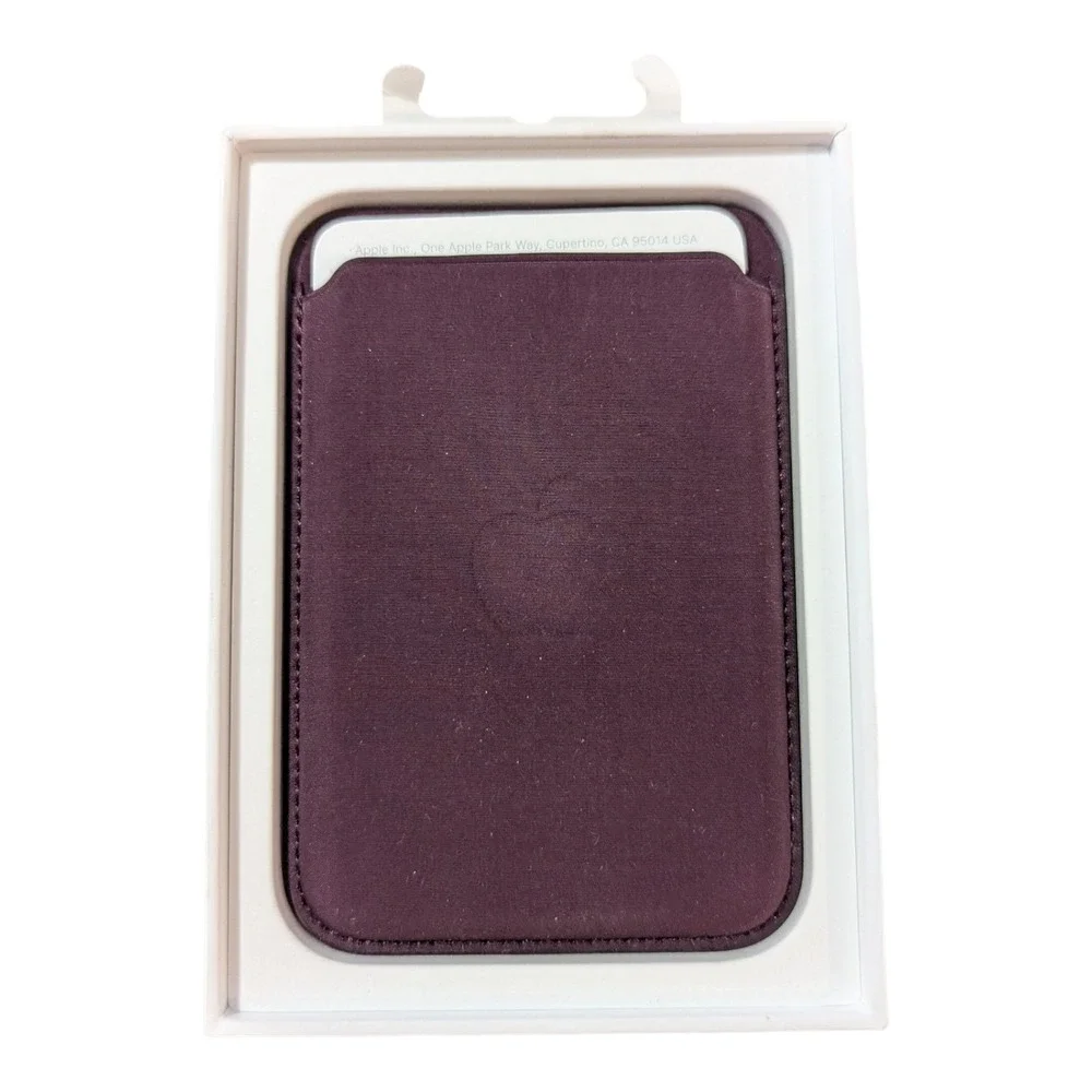 E3. Apple iPhone FineWoven Wallet with MagSafe - Mauve - Please‎ Read Below